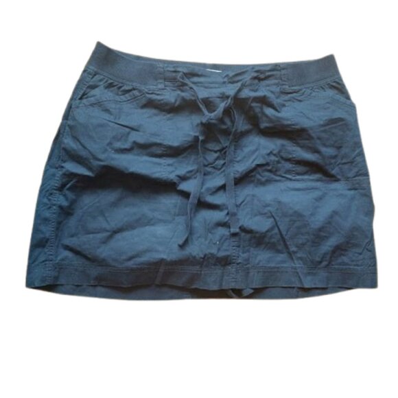 Black Cotton Skort Size 20 - Picture 1 of 2
